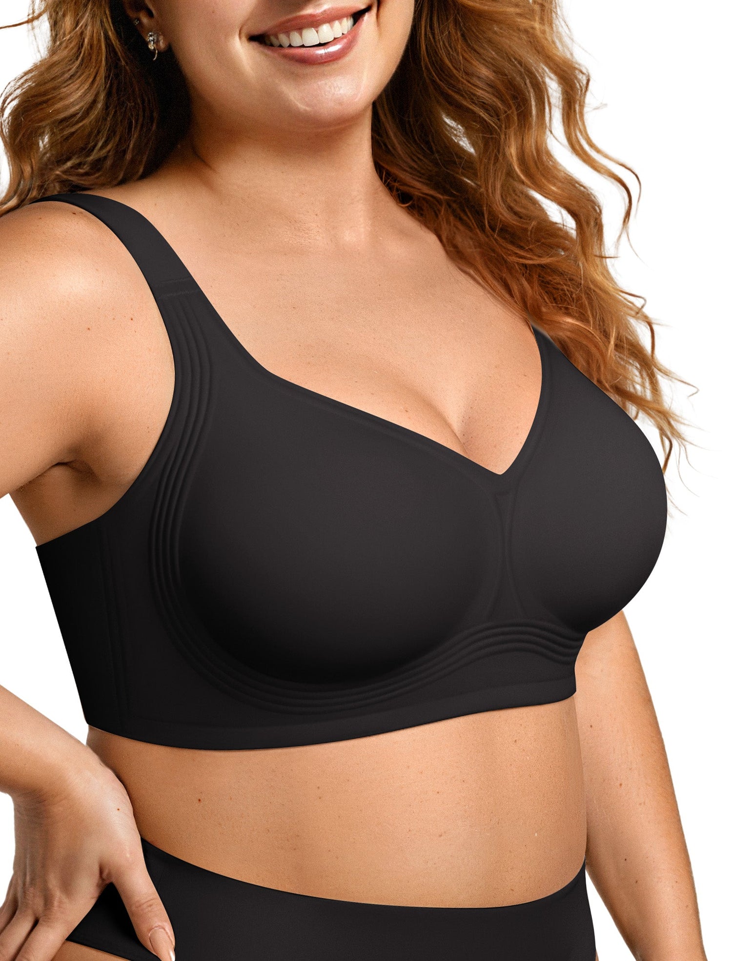 Jelly Bra Plus Size Supportive Seamless Bras