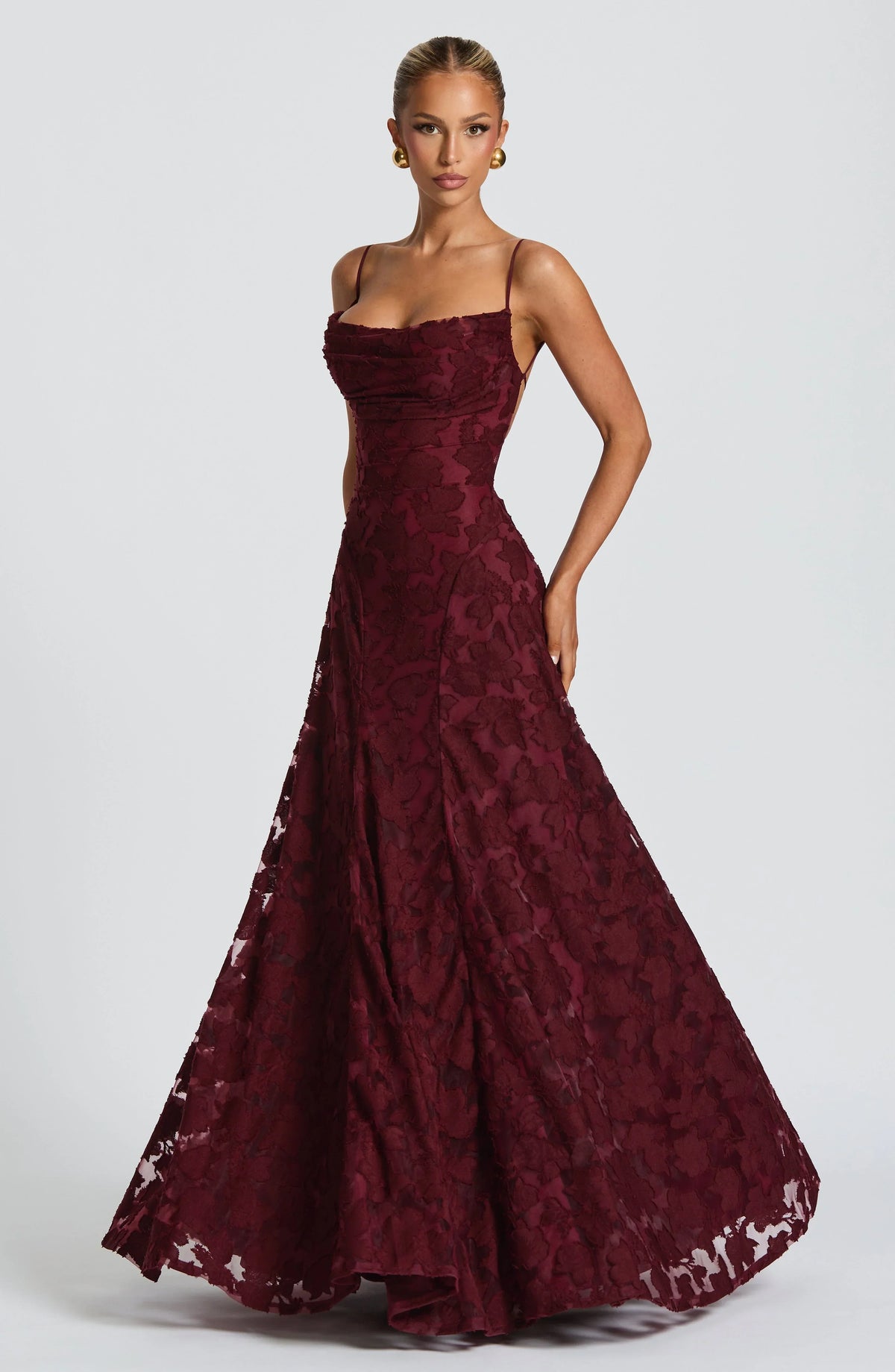 Valentina Lace Maxi Dress